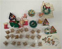 Lot of Various Vintage Misc. Christmas Items