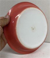 Pyrex pink pie plate