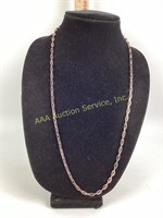30" Sterling necklace 35 grams