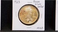 1923 Peace Dollar