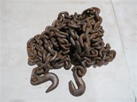 LOG CHAIN W/ (2) HOOK ENDS