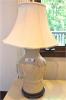 CERAMIC WHEAT DESIGN LAMP