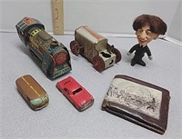 Tin Train, Wind up Car & More