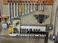 All Wrenches & Screwdrivers On Wall