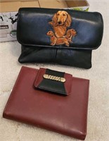 2 PC WALLETS, BUXTON-NEW, BELT WALLET