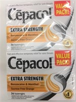 Cepacol Value Pack Extra Strength 6 Pack ~ Orange