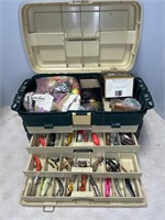 TACKLEBOX W/ LURES & FISHING SUPPLIES