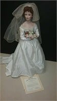 Ashton Drake 24" Bride Doll With COA