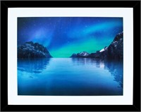Black 22x28 Gallery Poster Frame with 18x24 Mat