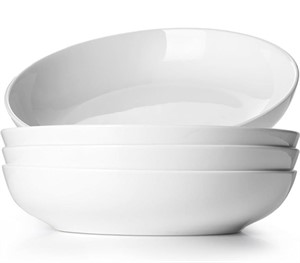4 ceramic bowls (white)