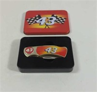NASCAR #43 Collectors Pocket Knife Stainless
