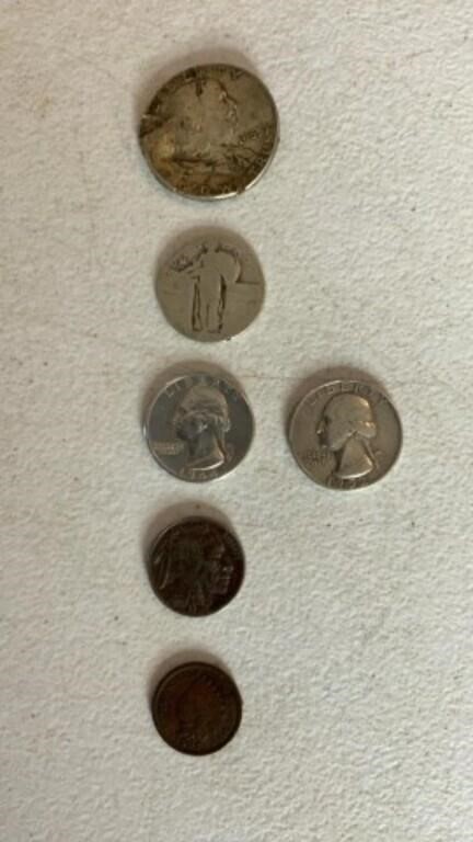 Silver Coins
1963 Franklin Half (1), Standing