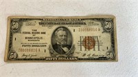 The Federal Reserve Bank of Minneapolis, MN 
$50