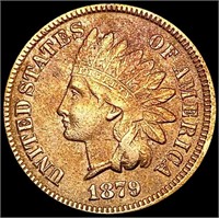 1879 Indian Head Cent NEARLY UNCIRCULATED
