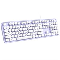 Dilter Wired Keyboard, 104 Keys Full-Sized Typewri