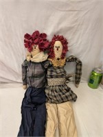 Primitive Raggedy Ann & Andy