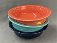 (3) Fiestaware Bowls