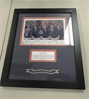 Five Presidents Photo w/ Signatures