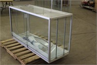 Glass Display Case w/Electrical
