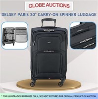 BRAND NEW DELSEY PARIS 20" LUGGAGE (MSP:$400)