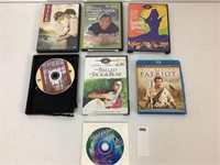 7 ASSORTED DVD'S