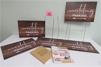 Wedding Parking Signs - Writing Book - Crafting