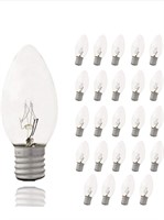 (New) Sterl Lighting - 25 Pack, C9 Incandescent
