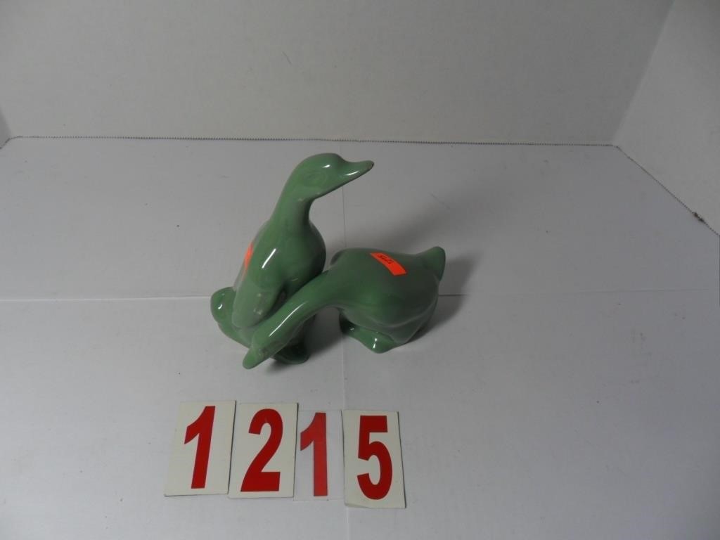 Junw 2024 Swan and Flamingo Figurines Auction