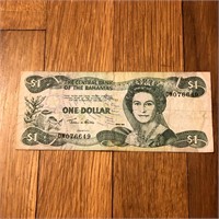 2002 Bahamas 1 Dollar Banknote - Elizabeth II