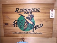 Remington "UMC" Wooden Sign