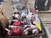 ASSORTED SIZE FIRE EXTINGUISHERS