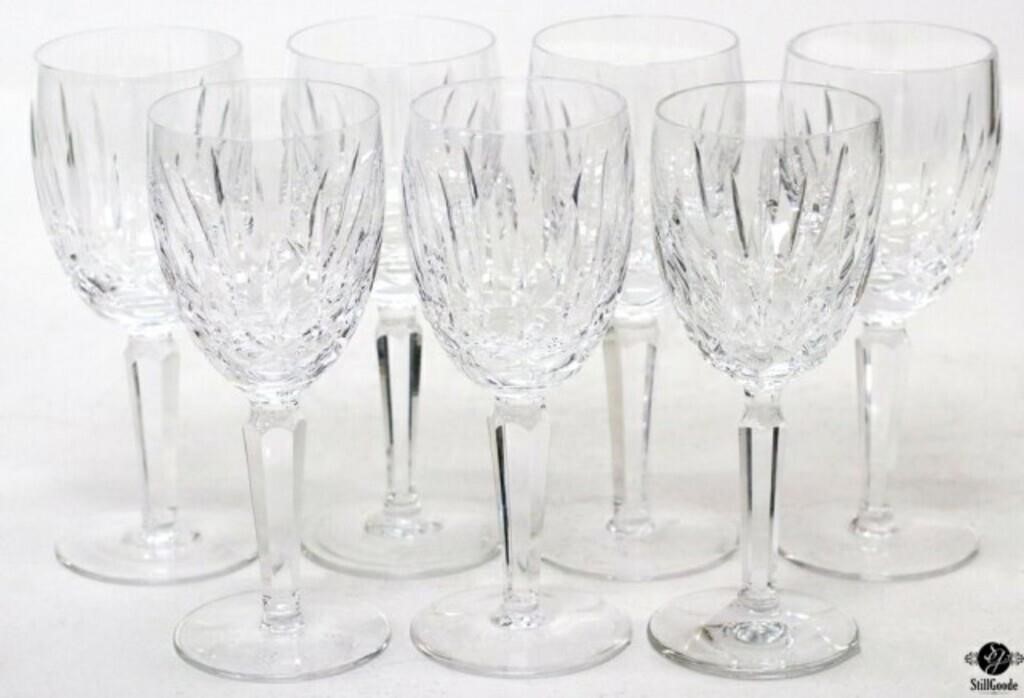 Waterford "Kildare" Wine Glasses 7pc