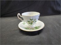 Royal Adderly "Dogwood" Cup and Saucer
