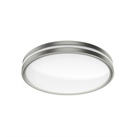 Hampton Bay Ashburrow 15 in. Light Brushed Nickel