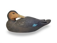 SERGE A SAVOIE - BLACK DUCK DECOY 1986