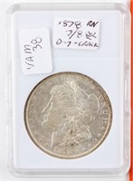 Coin 1878 7/8TF  Morgan Silver Dollar AU