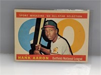 1960 Topps Allen Star Hank Aaron #566
