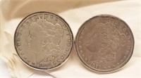 Set of Silver Dollar Cufflinks