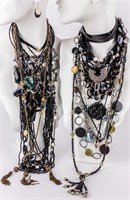 Jewelry Costume Lot, Black Jewelry