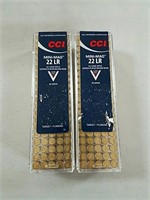 > 200 rounds 22 LR CCI Mini mag ammo ammunition