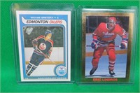 Eric Lindros Oshawa Generals + Gretzky 25th Ann RC