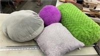 Throw pillows