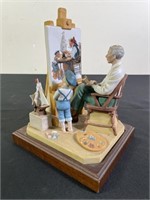 1985 Ltd. Ed.  Porcelain Norman Rockwell Figurine