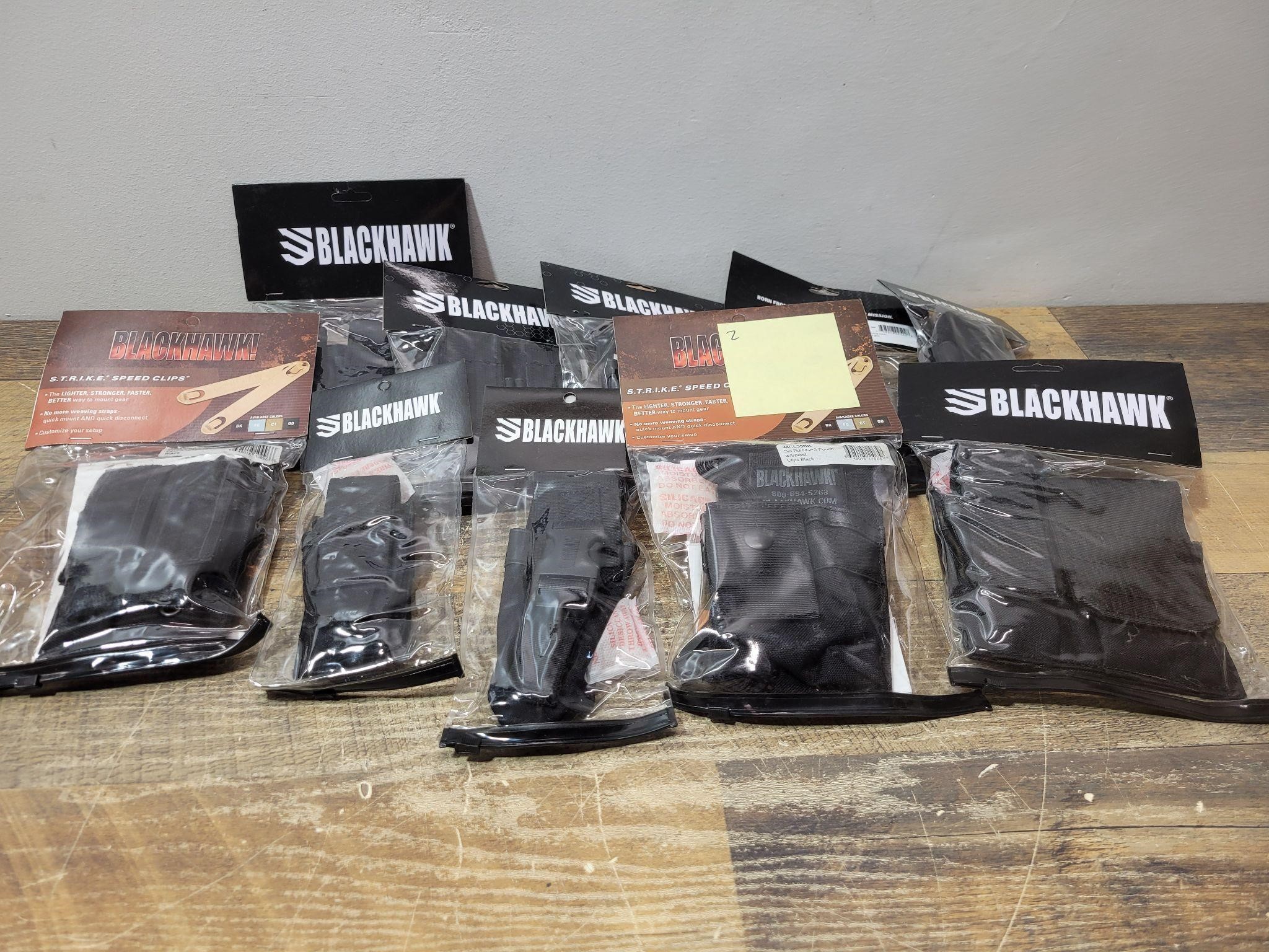 Variety of Different Blackhawk Pouches