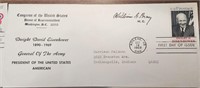 12 Congressional Record letters & Envelope 1970s