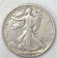 1929-S Liberty Walking Half Dollar