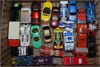 Flat Full of Diecast Cars / Vehicles: Adam-12