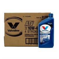 Valvoline 817263-6PK 4-Stroke ATV Motor Oil 10W40
