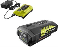 RYOBI 40-Volt Lithium-Ion 2.0 Ah Battery & Charger