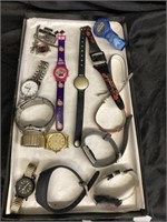 MIXED WATCHES LOT  WITH SOME PARTS